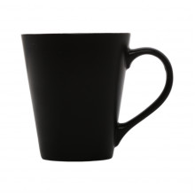 Black Conical Colour Changing Mug